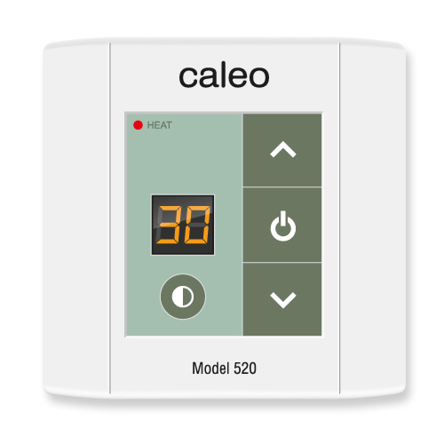 Терморегулятор CALEO 520 накладной цифровой, 2 кВт
