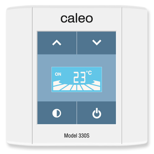 Терморегулятор CALEO 330S встраиваемый сенсорный, 3 кВт