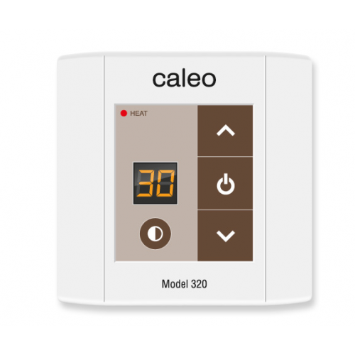 Терморегулятор CALEO 320 встраиваемый цифровой, 2 кВт