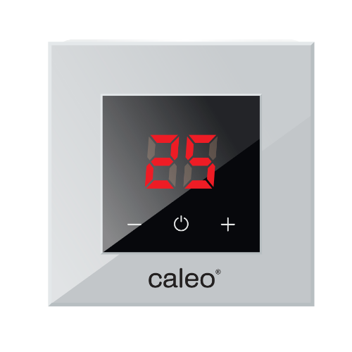 Терморегулятор CALEO NOVA встраиваемый цифровой, 3,5 кВт, серебристый